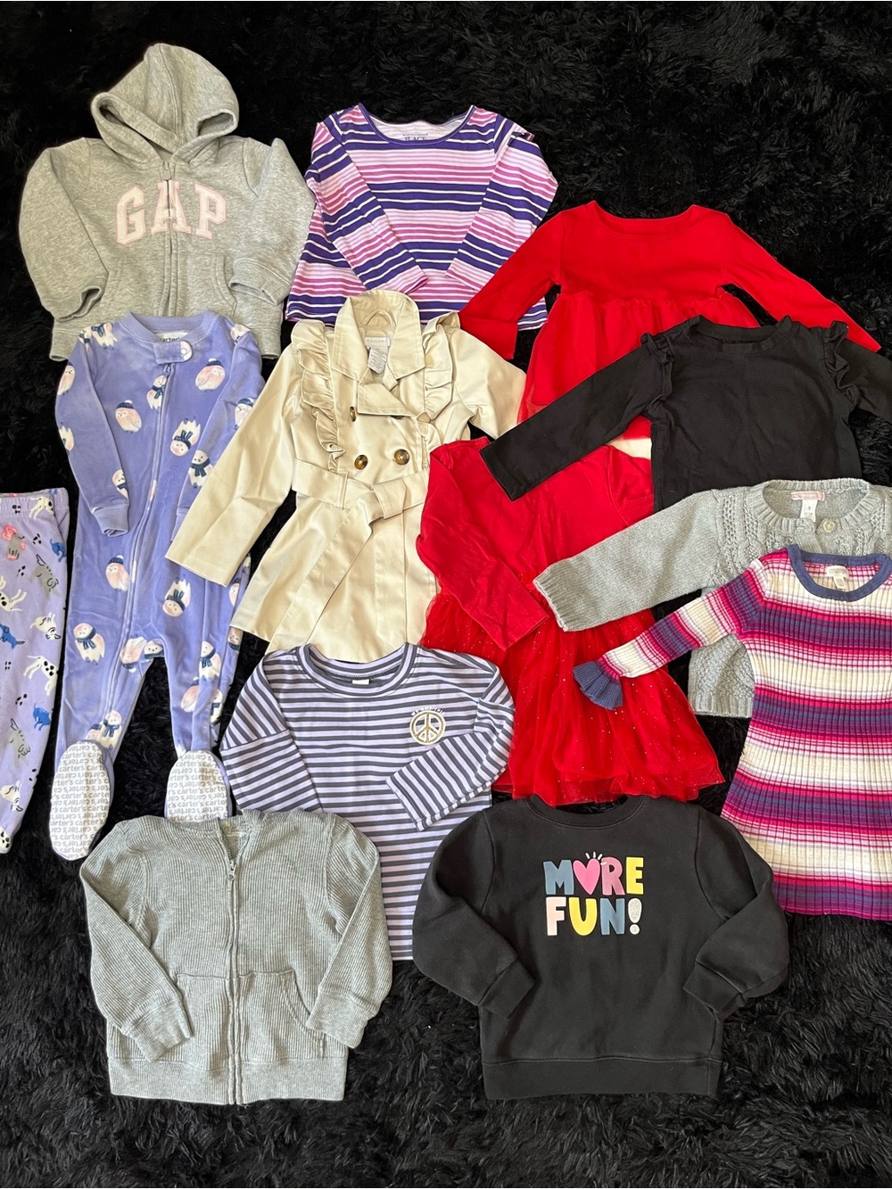 Huge Baby Girl Bundle 18-24 Months Warm Winter Clothes Set